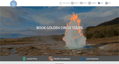 Desktop Screenshot of golden-circle-tours.com